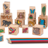 Stamp-a-Scene Rain Forest J6
