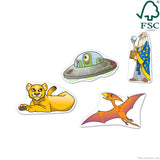 Sticker Collection - Dinosaurs, Vehicles, Space, and More T1