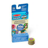 Sticker WOW!® Mini Activity Pad & Refill Stickers - Surprise Pack 1 (200+ Stickers, Stamper Not Included) X8