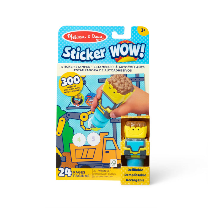 Sticker WOW!™ Activity Pad & Sticker Stamper - Bulldozer V7