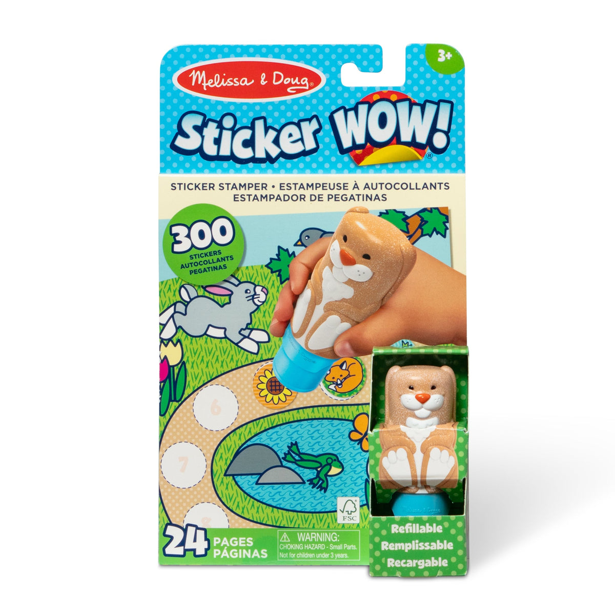 Sticker WOW!™ Activity Pad & Sticker Stamper - Bunny K9