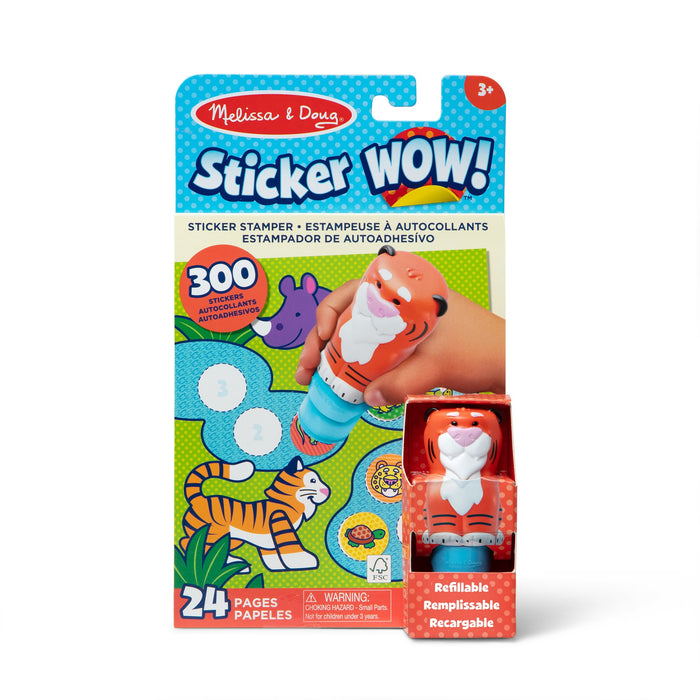 Sticker WOW!™ Activity Pad & Sticker Stamper - Tiger D1