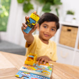 Sticker WOW!™ Bulldozer Bundle: Activity Pad & Sticker Stamper + Mini Activity Pad and 200 Refill Stickers B1