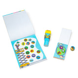 Sticker WOW!™ Bulldozer Bundle: Activity Pad & Sticker Stamper + Mini Activity Pad and 200 Refill Stickers B1