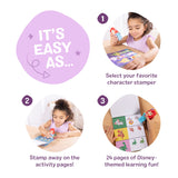 Sticker WOW!™ Disney Ariel Bundle: Activity Pad & Sticker Stamper + Mini Activity Pad and 200 Refill Stickers D1