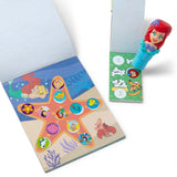 Sticker WOW!™ Disney Ariel Bundle: Activity Pad & Sticker Stamper + Mini Activity Pad and 200 Refill Stickers D1