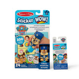 Sticker WOW!™ PAW Patrol Chase Bundle: Activity Pad & Sticker Stamper + Mini Activity Pad and 200 Refill Stickers M8