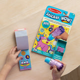 Sticker WOW!™ Purple Unicorn Bundle: Activity Pad & Sticker Stamper + Mini Activity Pad and 200 Refill Stickers J6