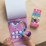 Sticker WOW!™ Purple Unicorn Bundle: Activity Pad & Sticker Stamper + Mini Activity Pad and 200 Refill Stickers J6