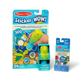 Sticker WOW!™ Sea Turtle Bundle: Activity Pad & Sticker Stamper + Mini Activity Pad and 200 Refill Stickers R3