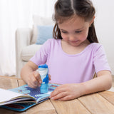 Sticker WOW!™ Shark Bundle: Activity Pad & Sticker Stamper + Mini Activity Pad and 200 Refill Stickers J9