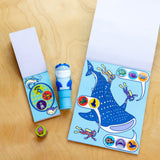 Sticker WOW!™ Shark Bundle: Activity Pad & Sticker Stamper + Mini Activity Pad and 200 Refill Stickers J9