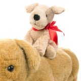 Sunny Yellow Lab Puppy Dog Stuffed Animal R6