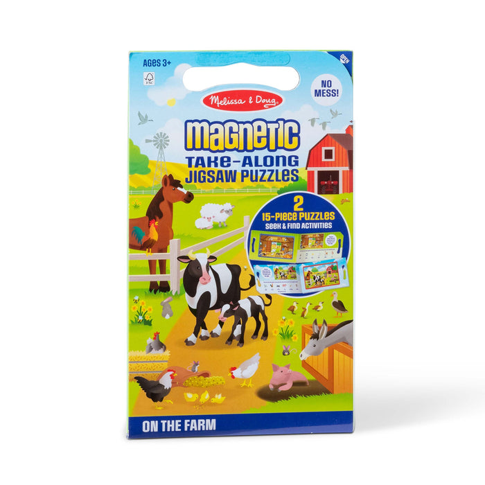 Take-Along Magnetic Jigsaw Puzzles – On the Farm N0