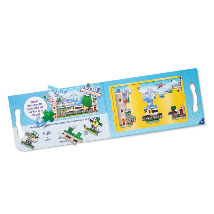 Take-Along Magnetic Jigsaw Puzzles – Vehicles N2