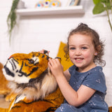 Tiger Lifelike Plush Stuffed Animal N7
