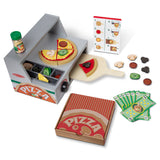 Top & Bake Pizza Counter - Wooden Play Food T2