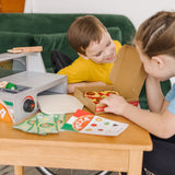 Top & Bake Pizza Counter - Wooden Play Food T2
