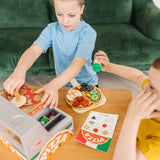 Top & Bake Pizza Counter - Wooden Play Food T2