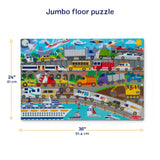 Traffic Jam Floor Puzzle - 24 Pieces W2