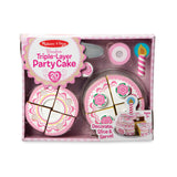 Triple-Layer Party Cake - Wooden Play Food A2