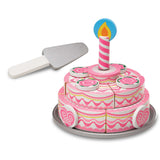 Triple-Layer Party Cake - Wooden Play Food A2