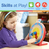 Turn & Tell Wooden Clock M0