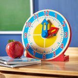 Turn & Tell Wooden Clock M0