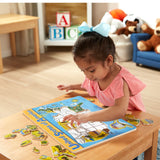 U.S.A. Map Wooden Puzzle A3