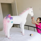 Unicorn Lifelike Plush Stuffed Animal E8