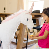 Unicorn Lifelike Plush Stuffed Animal E8