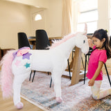 Unicorn Lifelike Plush Stuffed Animal E8