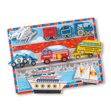 Vehicles Chunky Puzzle - 9 Pieces A5