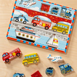 Vehicles Chunky Puzzle - 9 Pieces A5