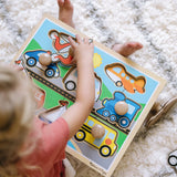 Vehicles Jumbo Knob Puzzle - 8 pieces R3