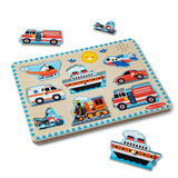 Vehicles Sound Puzzle - 8 Pieces G8