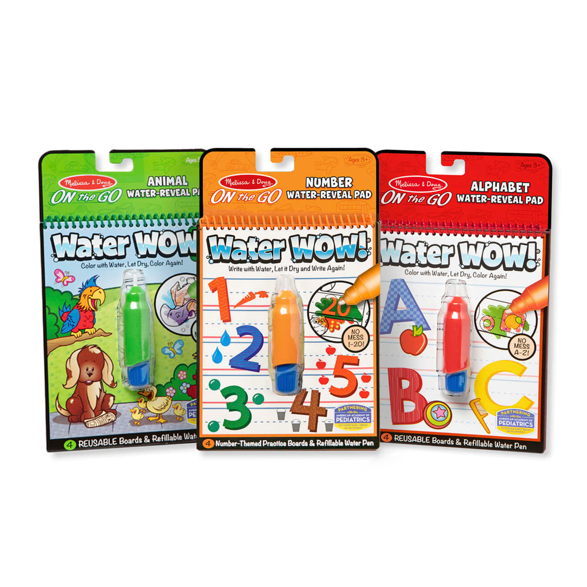Water Wow Bundle - Animals, Alphabet & Numbers N4