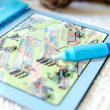 Water Wow! Deluxe Water-Reveal Pad - Around Town G1