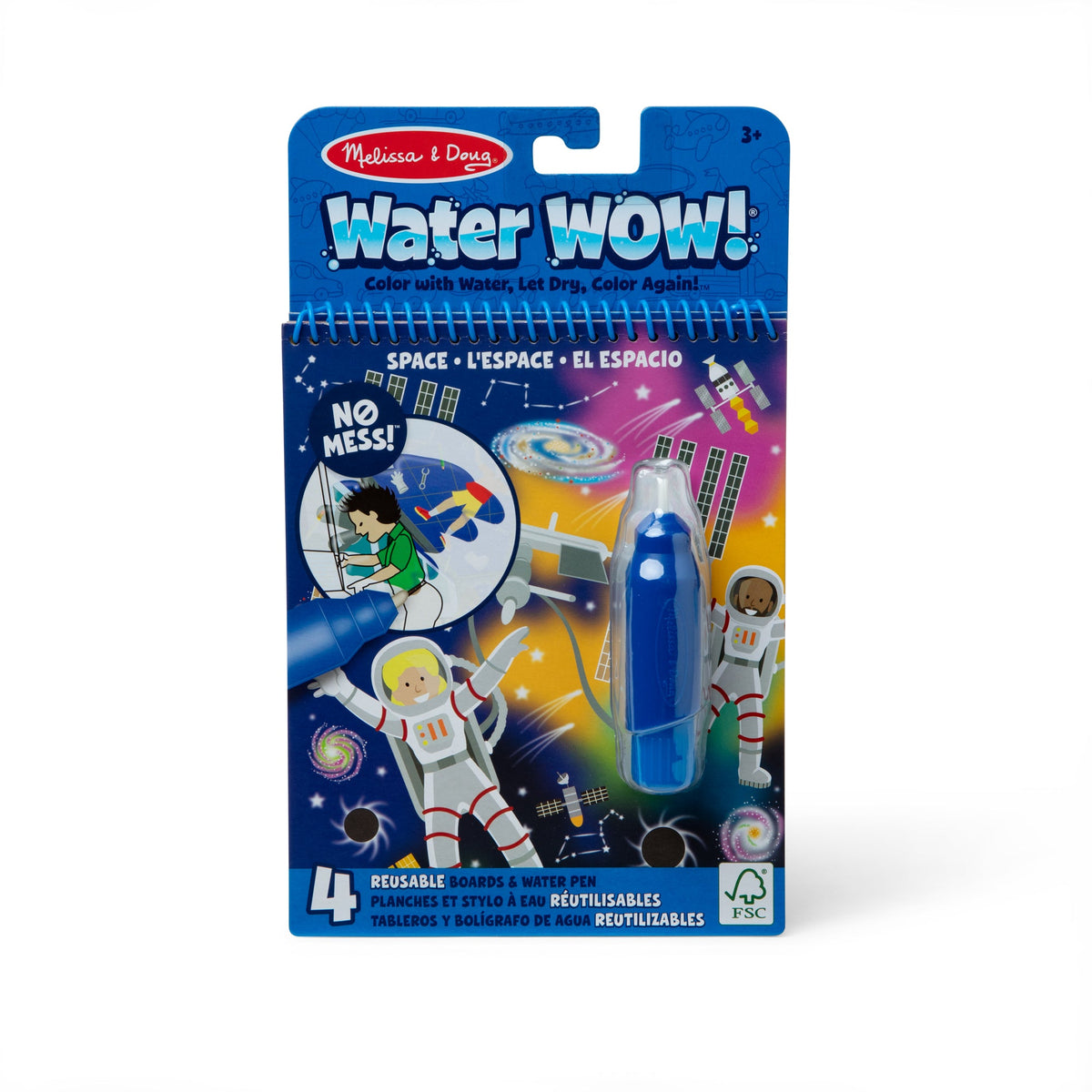 Water Wow! Space Water-Reveal Pad – On the Go Travel Activity J1