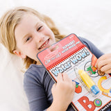 Water Wow! Water-Reveal Activity Pad - Alphabet F9