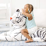 White Tiger Giant Stuffed Animal I9