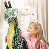 Winged Dragon Lifelike Plush Stuffed Animal C4