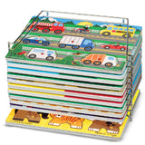 Wire Puzzle-Storage Rack B9