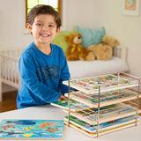 Wire Puzzle-Storage Rack B9