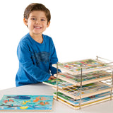 Wire Puzzle-Storage Rack B9