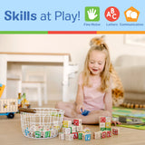 Wooden ABC/123 Blocks M6