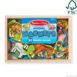 Wooden Animal Magnets T1
