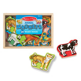 Wooden Animal Magnets T1