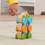 Wooden Animal Stacking Cars J9