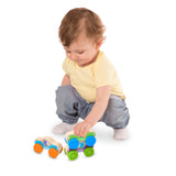 Wooden Animal Stacking Cars J9